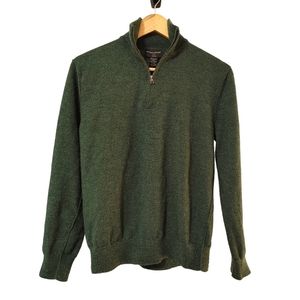 Banana Republic Merino Wool Quarter-Zip Sweater
